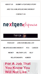 Mobile Screenshot of nextgenmilspouse.com